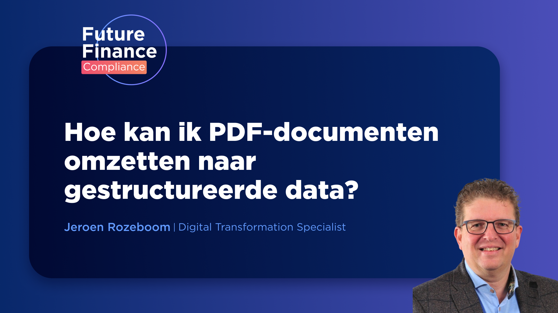 De Transitie van PDF naar Gestructureerde Data